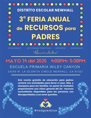 Spanish Parent Resource Fair Flyer